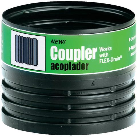 Amerimax Flex-Drain Flexible Coupler; Mfg #55020
