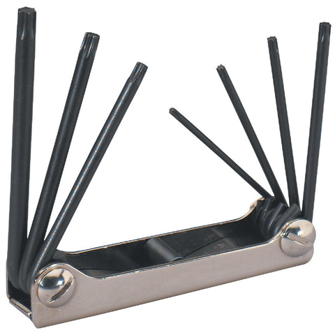 Fold-Up Torx Key Set; Mfg #22571