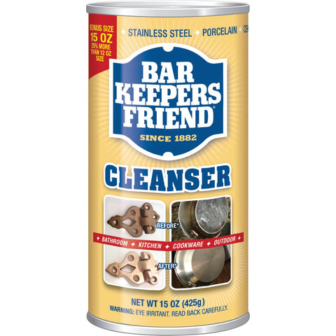 Bar Keepers Friend Cleanser; Mfg #11584