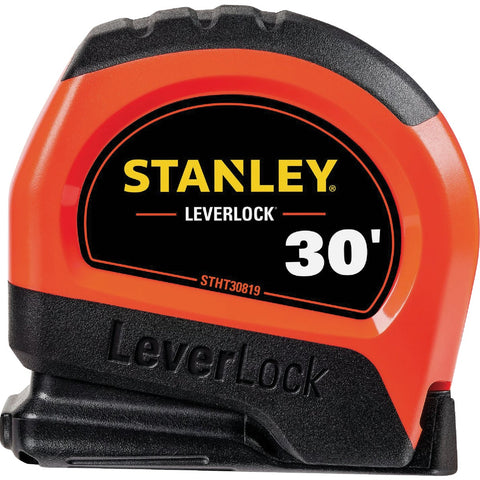 Stanley LeverLock Tape Measure; Mfg #STHT30819S