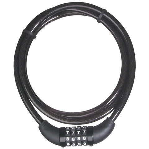 Master Lock Resettable Combination Cable Lock; Mfg #8119DPF