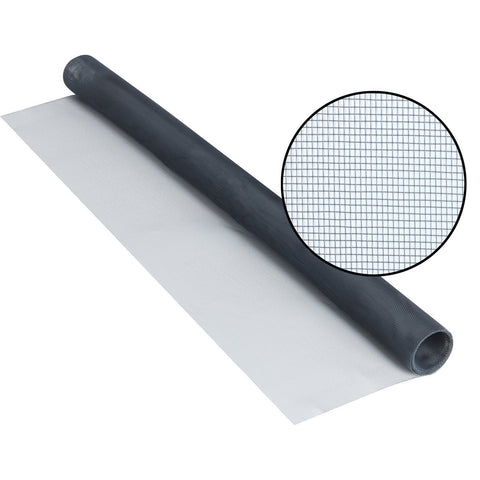 Phifer Charcoal Aluminum Screen Cloth Ready Rolls; Mfg #3001769