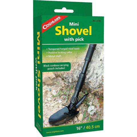 Coghlans Folding Shovel With Pick; Mfg #9720