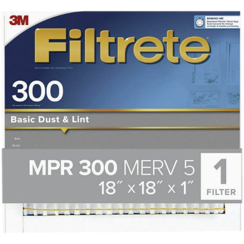 Filtrete Basic Dust & Lint Furnace Filter; Mfg #317-4