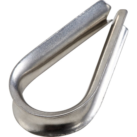 National 4232 Stainless Steel Rope Cable Thimble; Mfg #N830-307