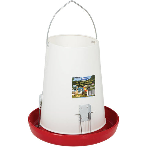 Farm-Tuff Plastic Poultry Feeder; Mfg #P25HF