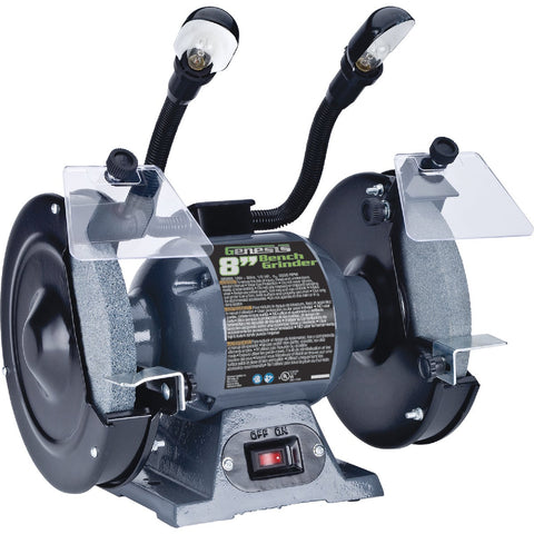 Genesis 8 In. Bench Grinder; Mfg #GBG800L