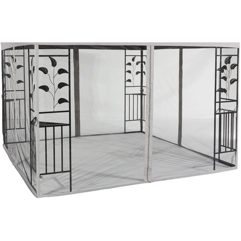 Outdoor Expressions Gazebo Replacement Netting; Mfg #828410