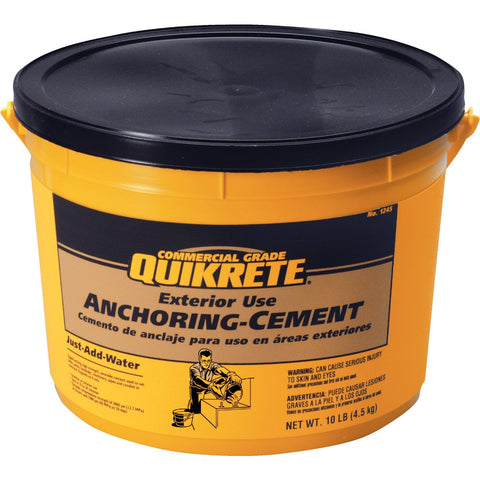 Quikrete Exterior Use Anchoring Cement; Mfg #124511