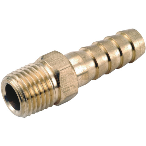 Anderson Metals Brass Hose Barb X MPT; Mfg #757001-0302