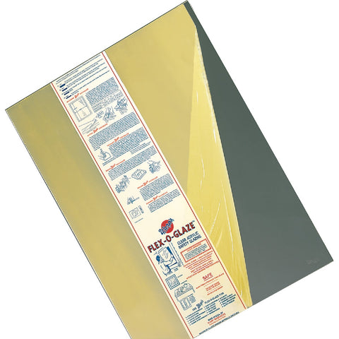 Flex-O-Glaze Full Strength Safety Glazing Acrylic Sheet; Mfg #100G-2830