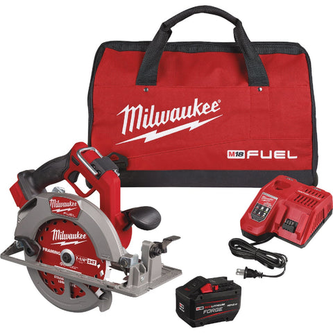 Milwaukee M18 FUEL Brushless 7-1/4 In. Cordless Circular Saw Kit; Mfg #2834-21HD