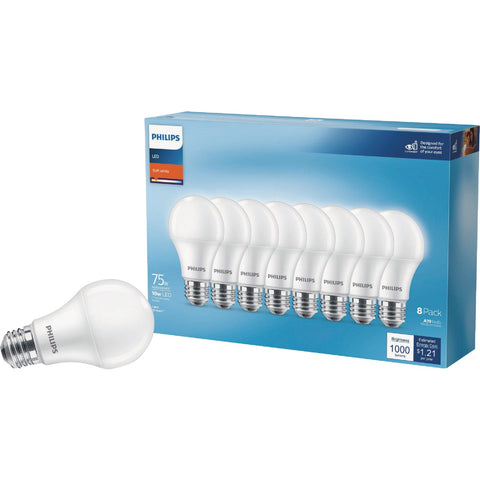 Philips A19 Medium LED Light Bulb; Mfg #589044