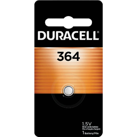 Duracell 364 Silver Oxide Button Cell Battery; Mfg #66272