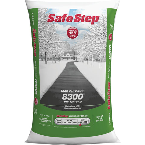 Safe Step 8300 Magnesium Chloride Ice Melt; Mfg #3122868