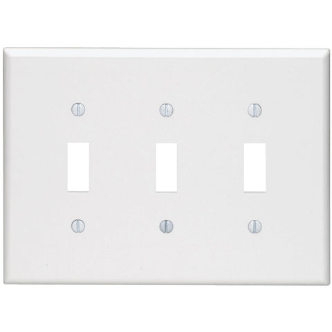 Leviton Mid-Way Switch Wall Plate; Mfg #003-80511-00W