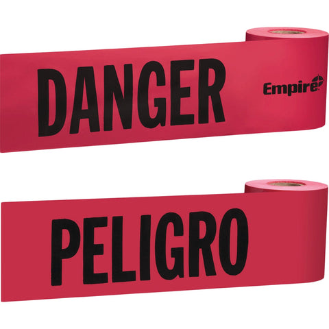 Empire Danger Caution Tape; Mfg #77-0204