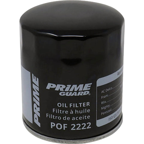 Prime Guard Spin-On Oil Filter; Mfg #PRIMOF2222