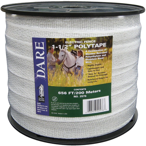 Dare Electric Fence Poly Tape; Mfg #2576-N