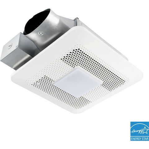 Panasonic Whisper Thin 80/100 CFM Auto Bath Exhaust Fan with LED Light; Mfg #RG-T810LHA