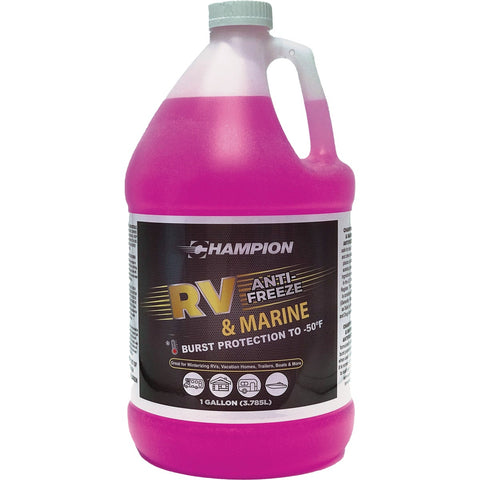 Champion RV and Marine Antifreeze; Mfg #CH121402