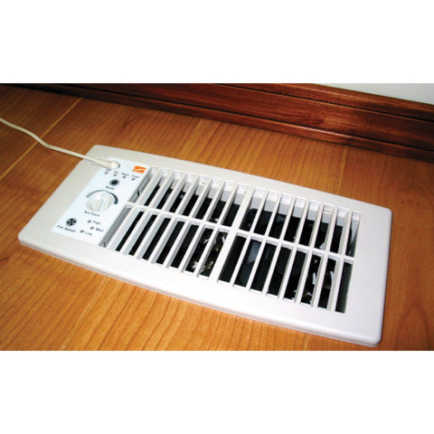 Suncourt Flush Fit Register Air Booster Fan; Mfg #HC500-W