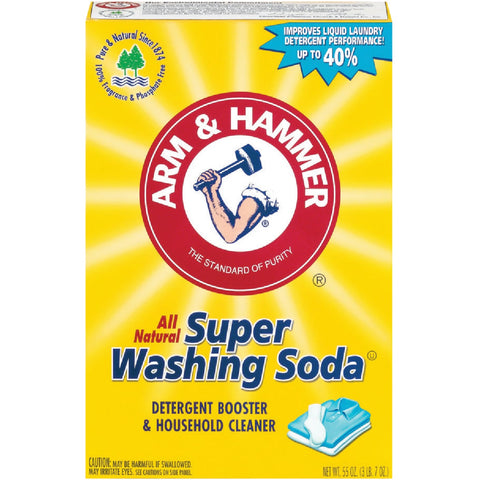 Arm & Hammer Super Washing Soda Laundry Booster; Mfg #3020