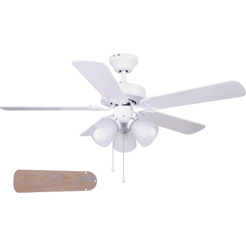Home Impressions Studio 42 In. Ceiling Fan; Mfg #CF42STU5WH-B