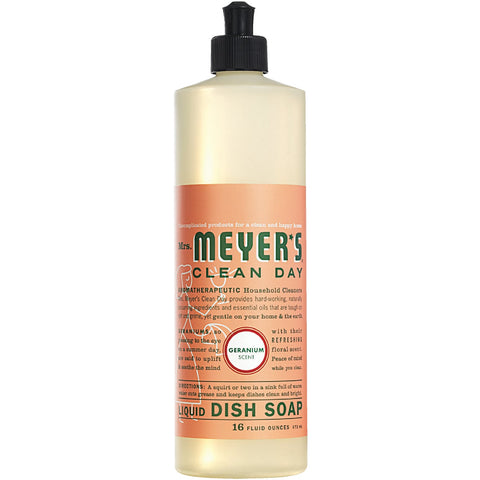 Mrs. Meyer's Clean Day Liquid Dish Soap; Mfg #13103
