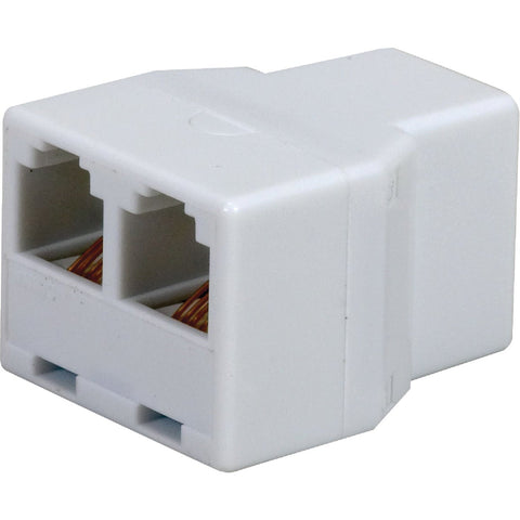 RCA Telephone Splitter Jack; Mfg #TP270WHR