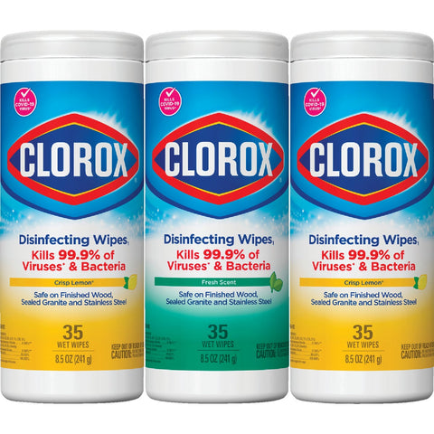 Clorox Disinfecting Cleaning Wipes; Mfg #30112