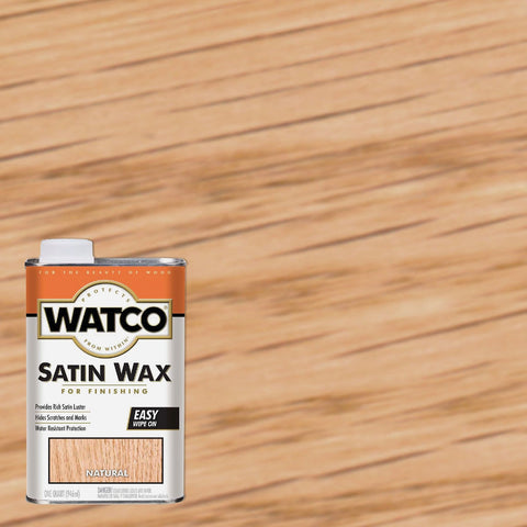 Watco Satin Wood Finishing Wax; Mfg #67041