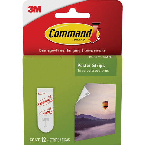 Command Poster Mounting Strips; Mfg #17024ES