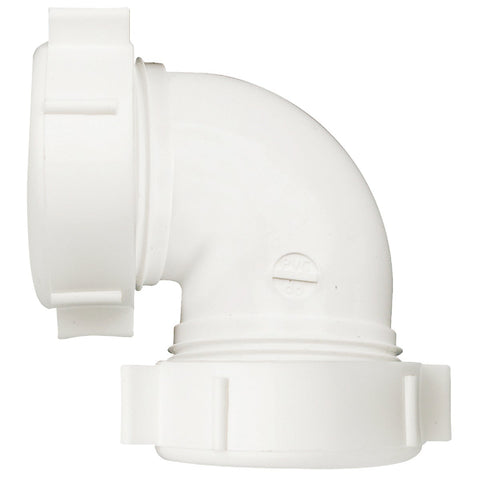 Do it Plastic 90 degrees Slip-joint Elbow; Mfg #DIB55-5W
