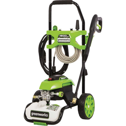 Greenworks 1800 psi Electric Pressure Washer; Mfg #5107302