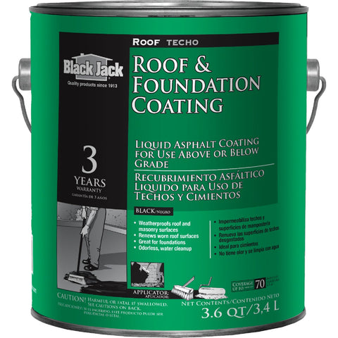 Black Jack Roof & Foundation Coating; Mfg #6190-9-34