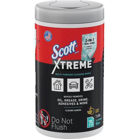 Scott Xtreme Multipurpose Cleaning Wipes; Mfg #54591