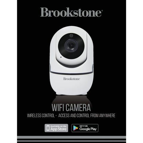Brookstone WiFi Security Camera; Mfg #BKWIFICAM