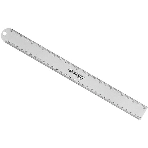Westcott Aluminum Ruler; Mfg #14174