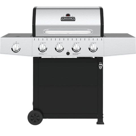 GrillPro 4-Burner LP Gas Grill; Mfg #242164
