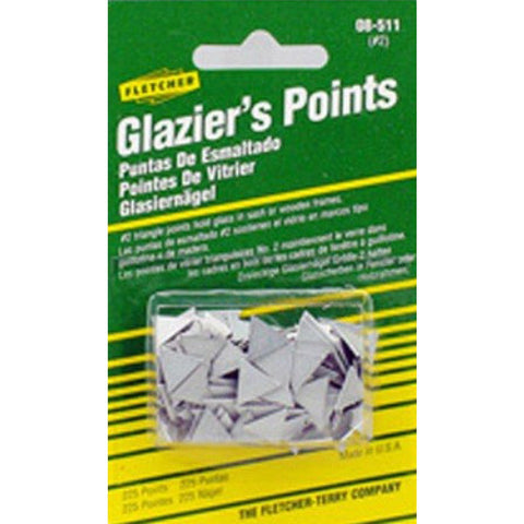 Fletcher Terry Triangle Glazier Points; Mfg #08-511