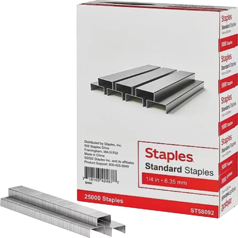 Tru Red Standard Staples; Mfg #ST58092