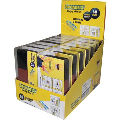 Broadfix Standard U Shim; Mfg #STU60A-US