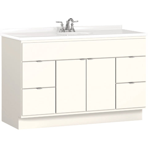 Bertch Riverside Vanity Base; Mfg #RS-B-W-VT48T