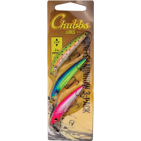Inception Chubbs 3 Fishing Lure Kit10; Mfg #YMM-A