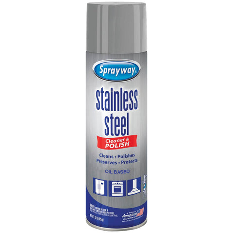 Sprayway Oil-Based Stainless Steel Cleaner; Mfg #1000012341