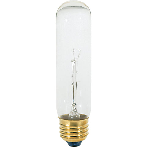 Satco T10 Incandescent Tubular Appliance Light Bulb; Mfg #S3702