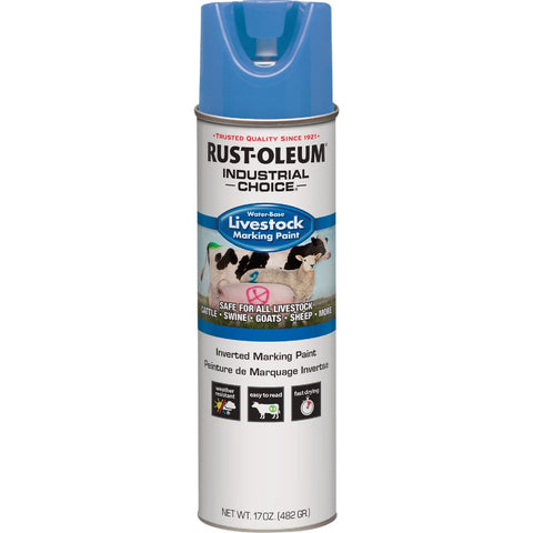 Rust-Oleum Industrial Choice Livestock Marking Spray Paint; Mfg #383019