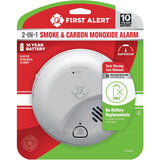 First Alert Battery Operated Ionization Carbon Monoxide and Smoke Alarm; Mfg #1046888