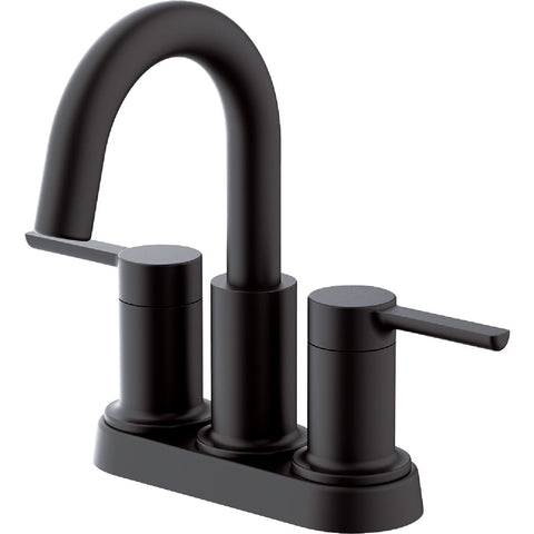 Home Impressions 2-Straight Handle Lever Centerset Bathroom Faucet with Pop-Up; Mfg #F51A1129BL-JPA9